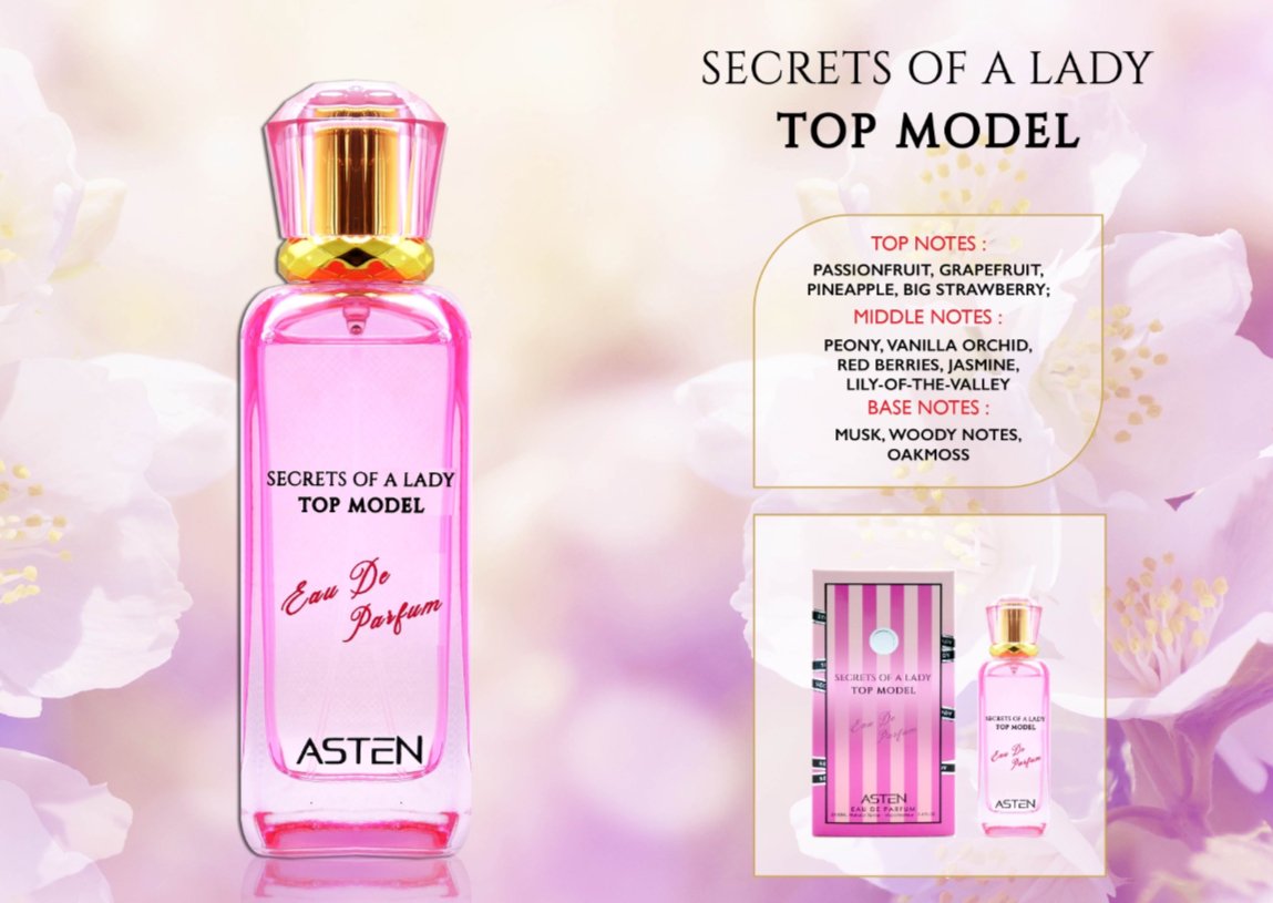 Secrets of lady Top Model Asten 100 ml edp - Image 2
