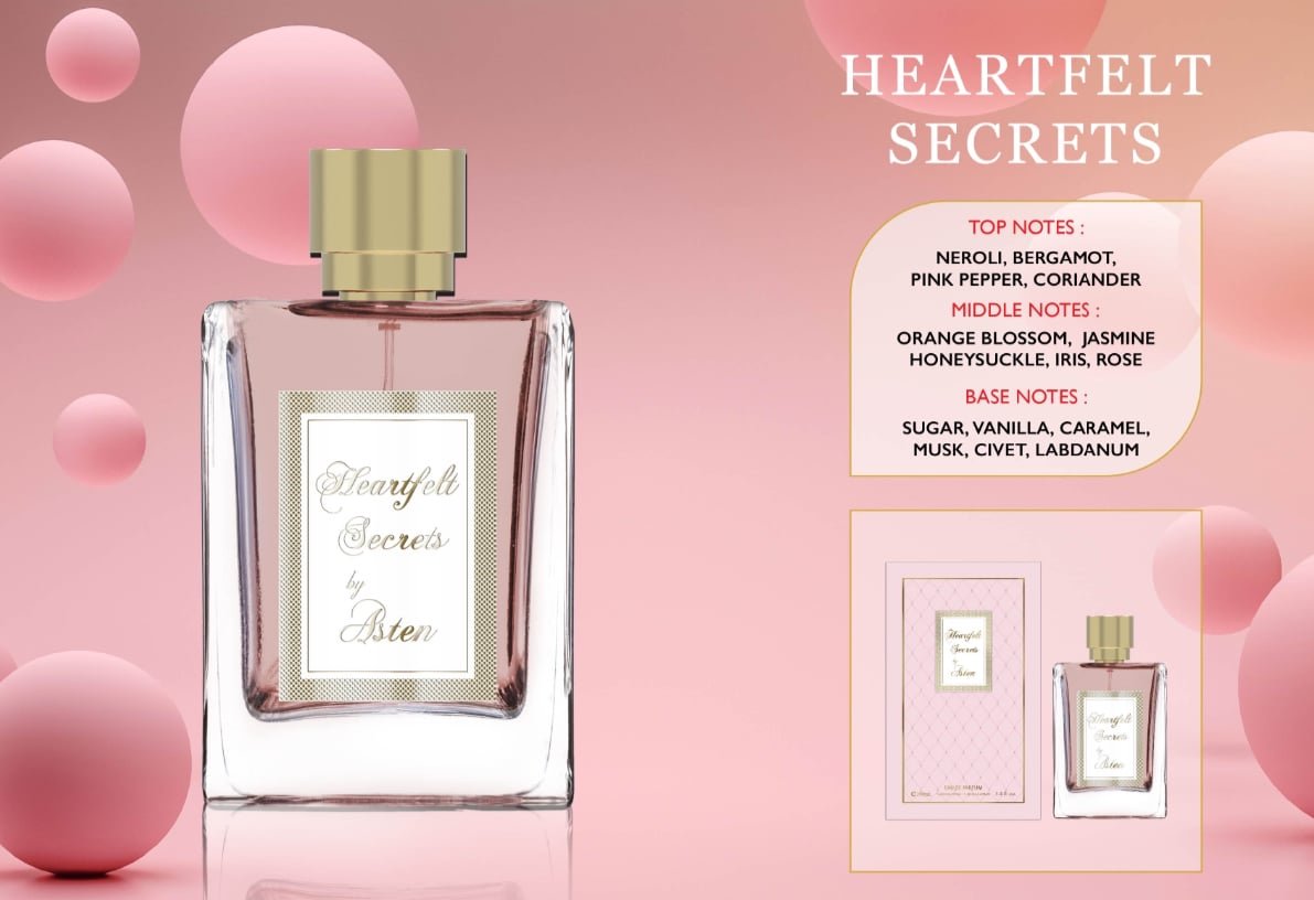 Heartfelt secret Asten 100 ml edp - Image 2