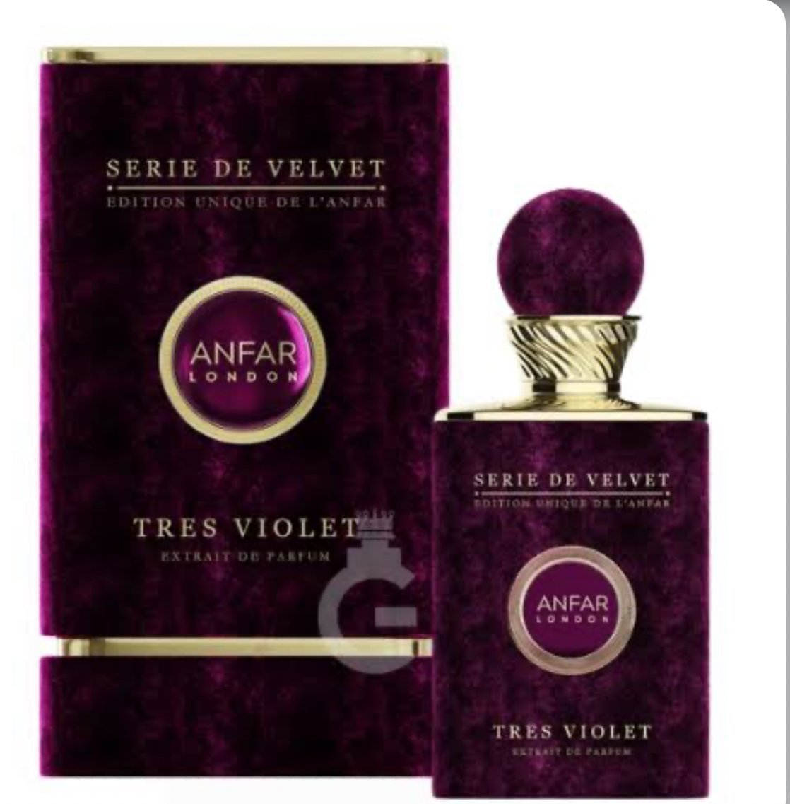 Tres Voilet Anfar London 100 ml extrait de parfum