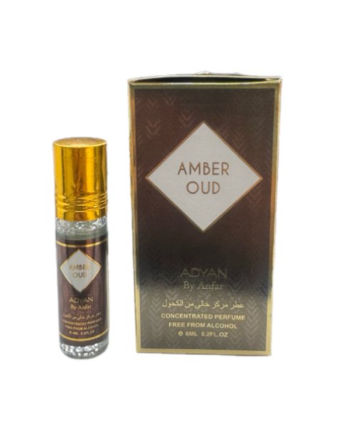 Amber Oud Adyan 6 ml attar oil